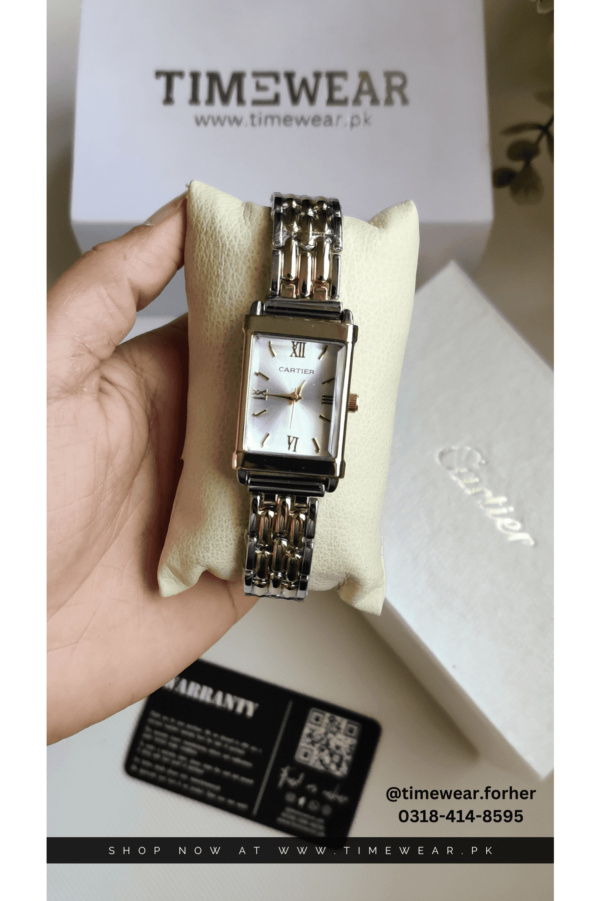 Cartier Ladies Watch Roman NW (TTGW) with Cartier Premium Box