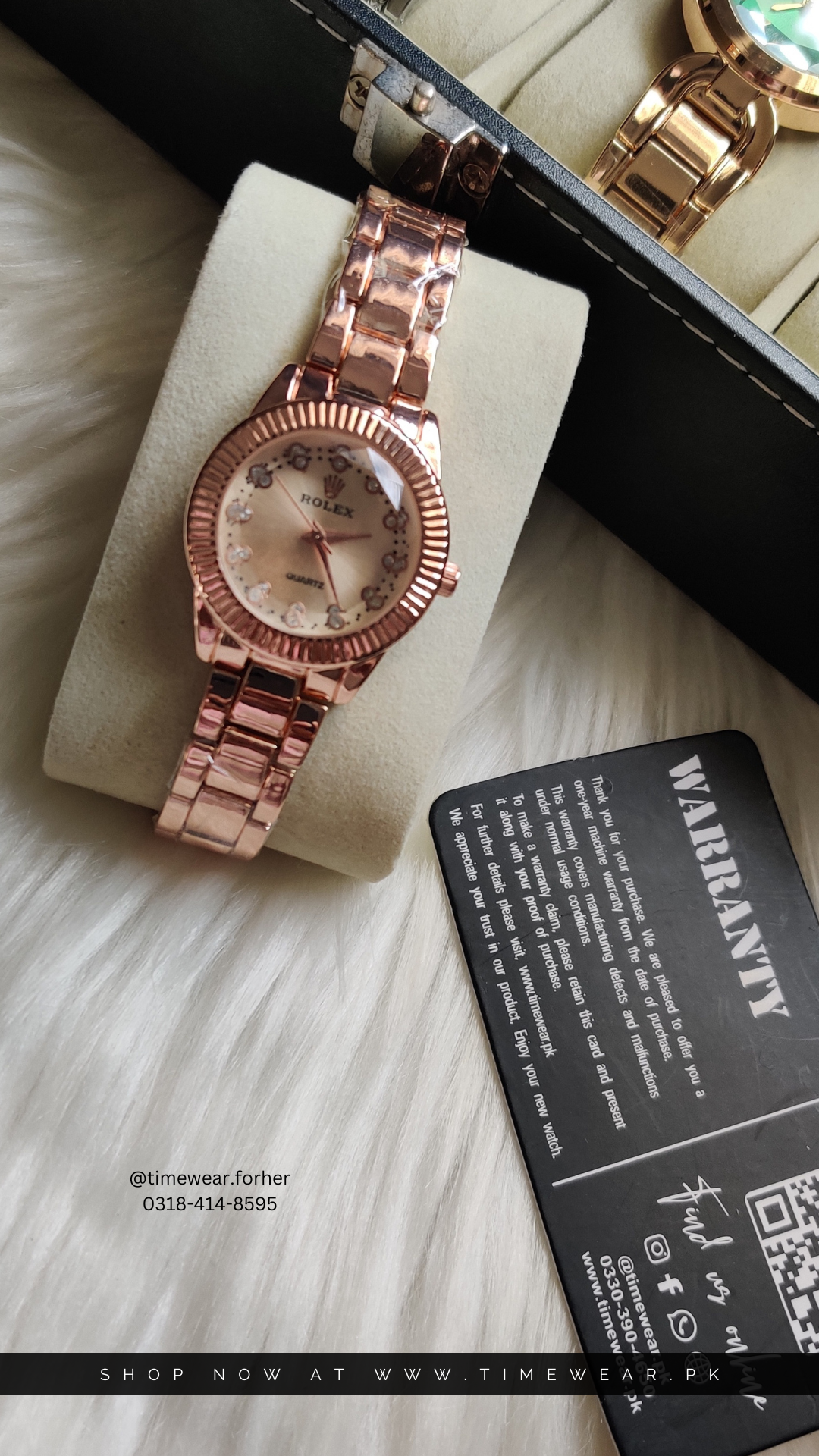 Rolex Ladies Mini-Kan (Rose)