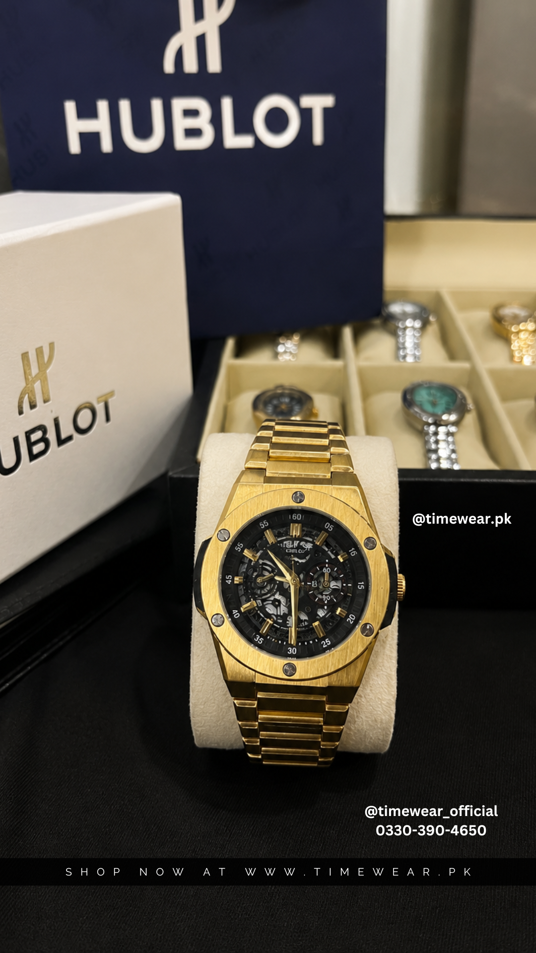 Hublot Chain Heavyweight-G2 (Hublot Box & One Year Warranty )