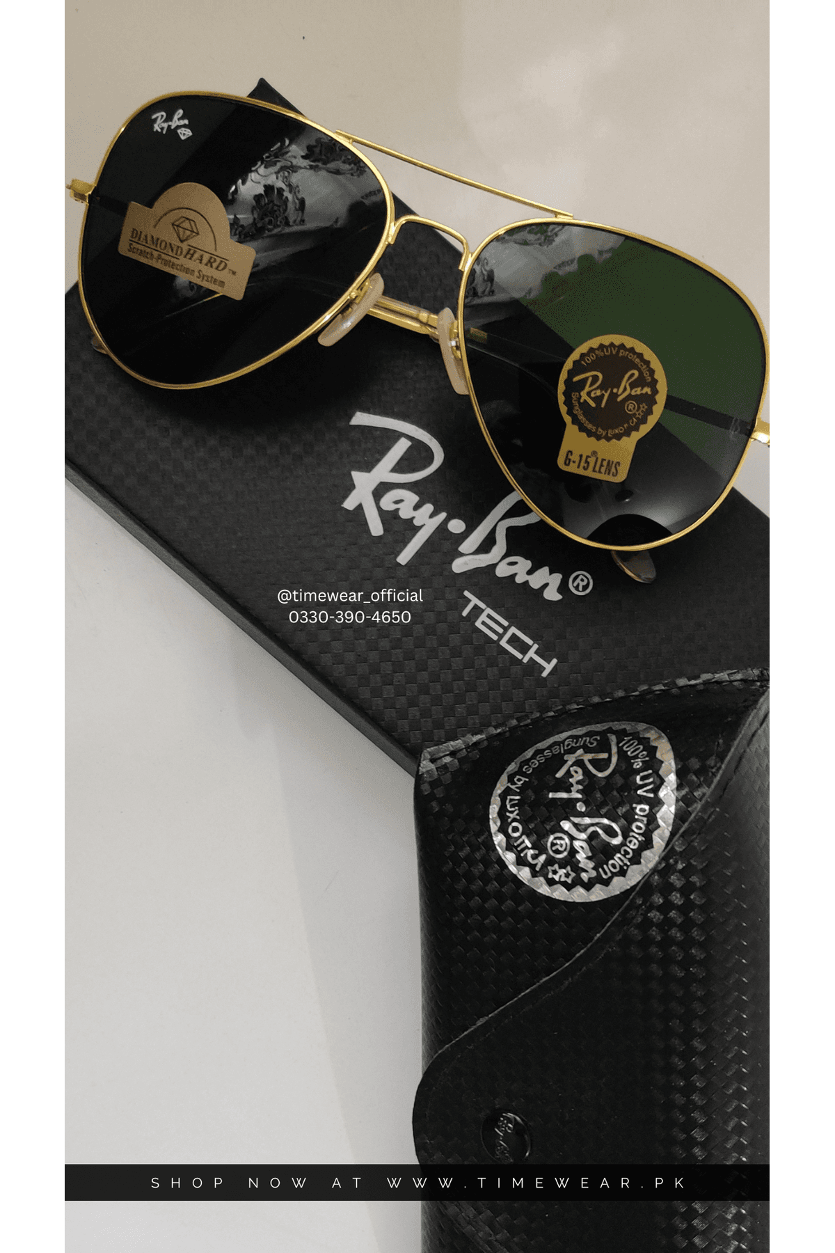 Aviator Sunglasses for Men (G-GR)