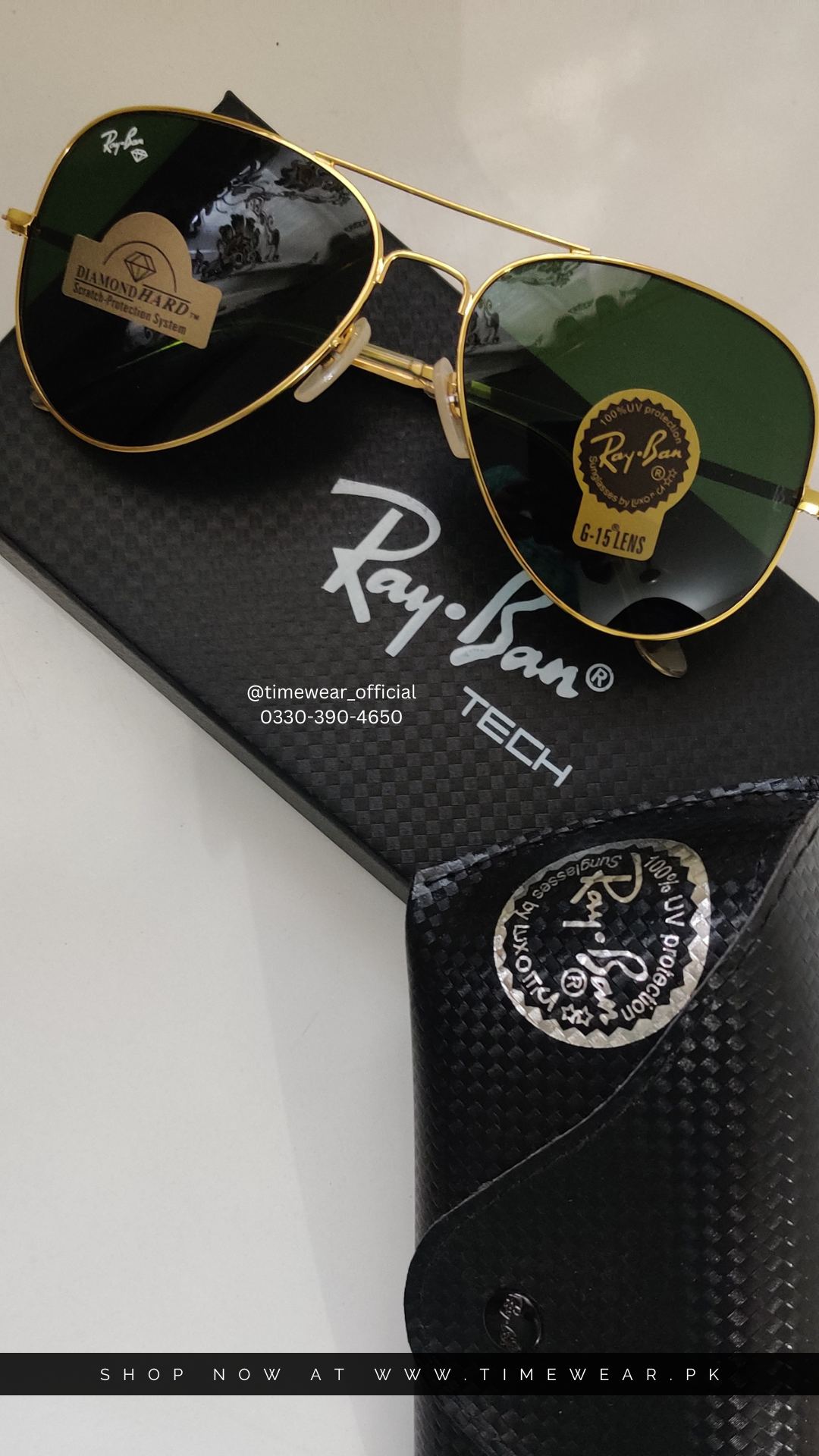 Aviator Sunglasses for Men (G-GR)