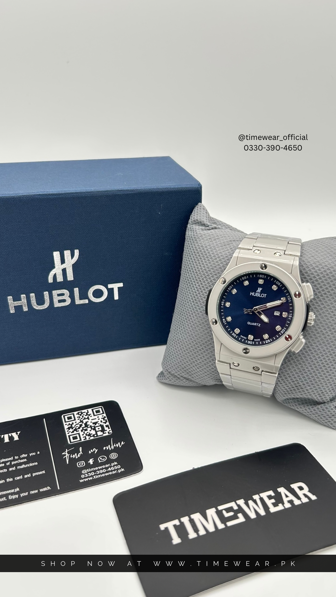 Hublot Chain Heavyweight NW (S-BL) (Hublot Box & One Year Warranty Card)