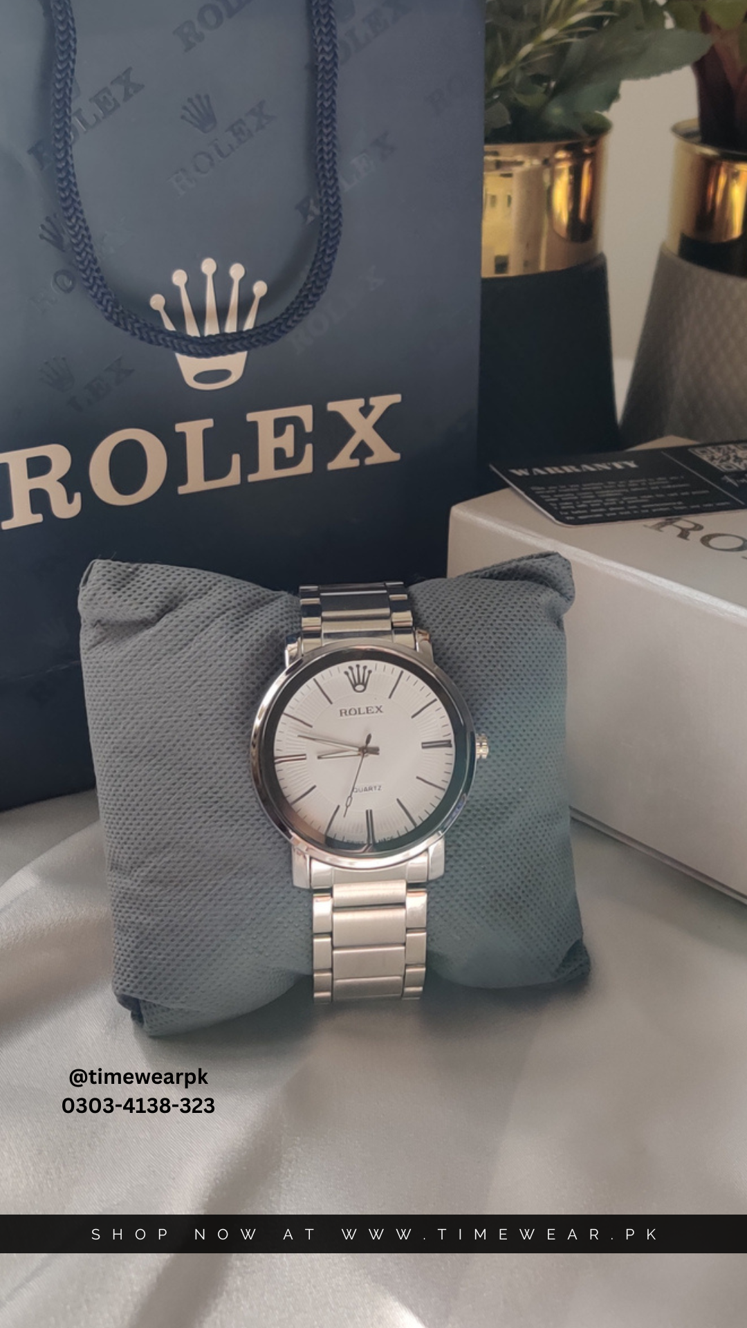 Rolex Gents (GS-WH) with Rolex Box