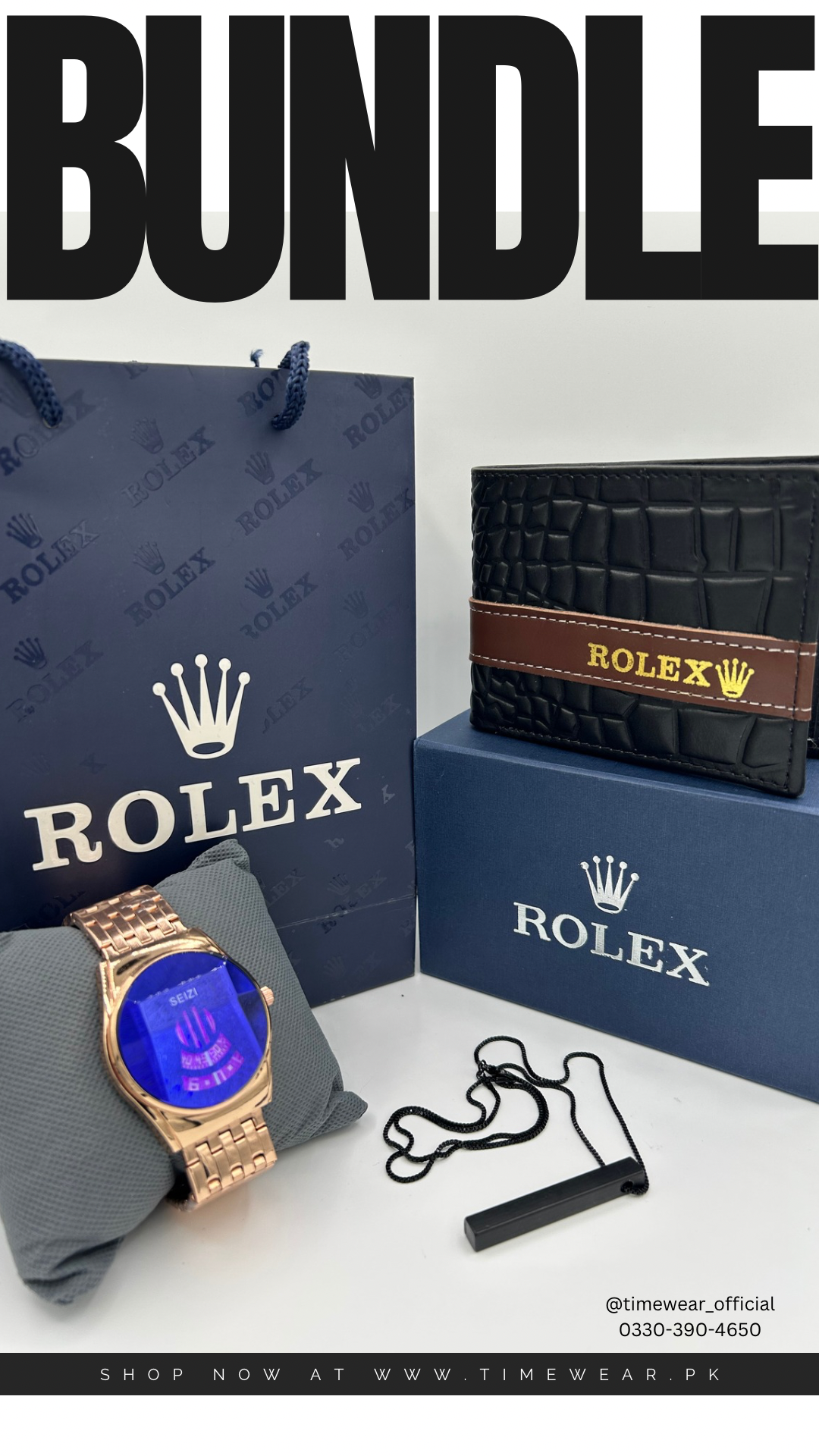 Bundle Offer (SEIZI-CB + Wallet + Bar Locket + Bag)
