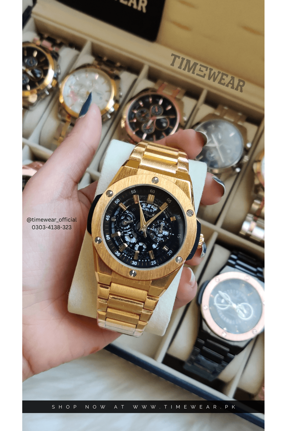 Hublot Chain Heavyweight-G2 (Hublot Box & One Year Warranty )