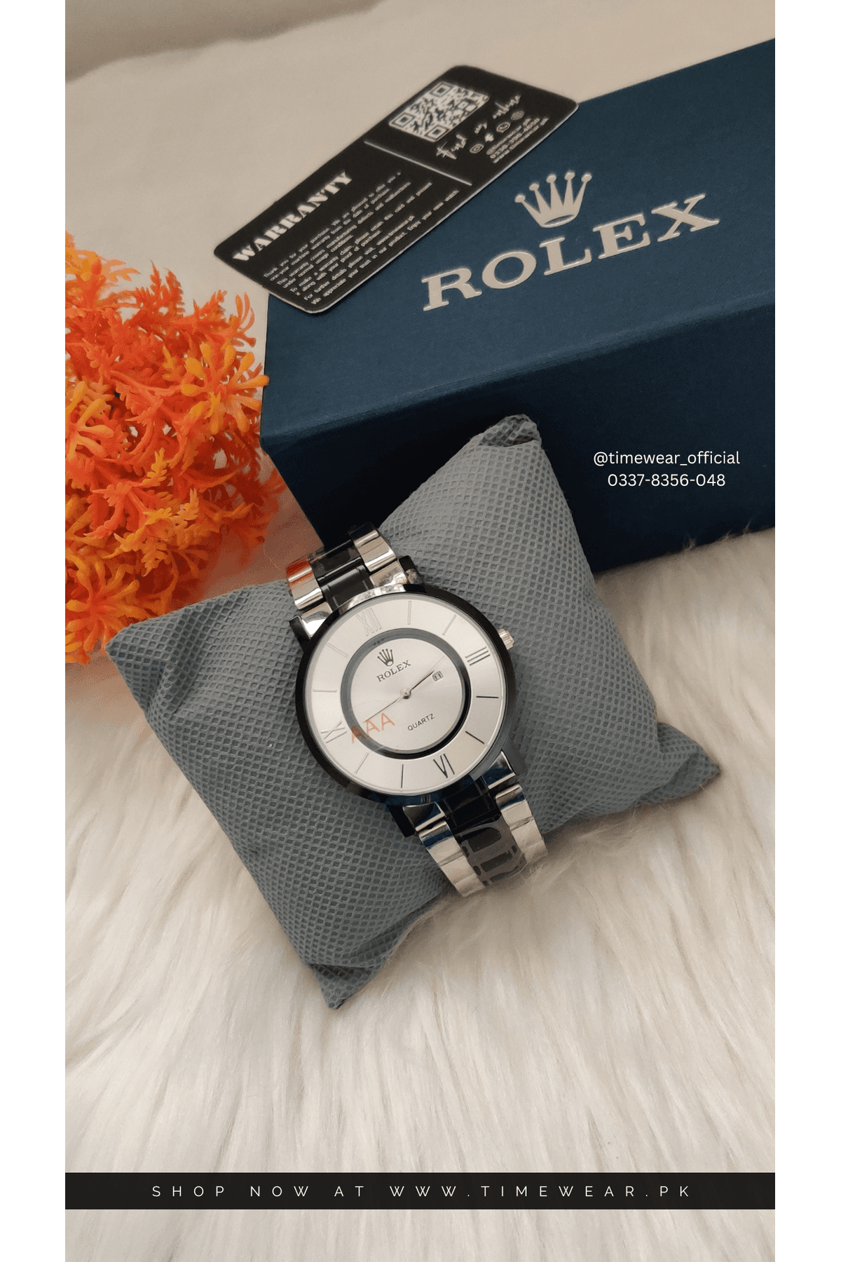 Rolex Gents SLM (TTB-Wh) with Rolex Box