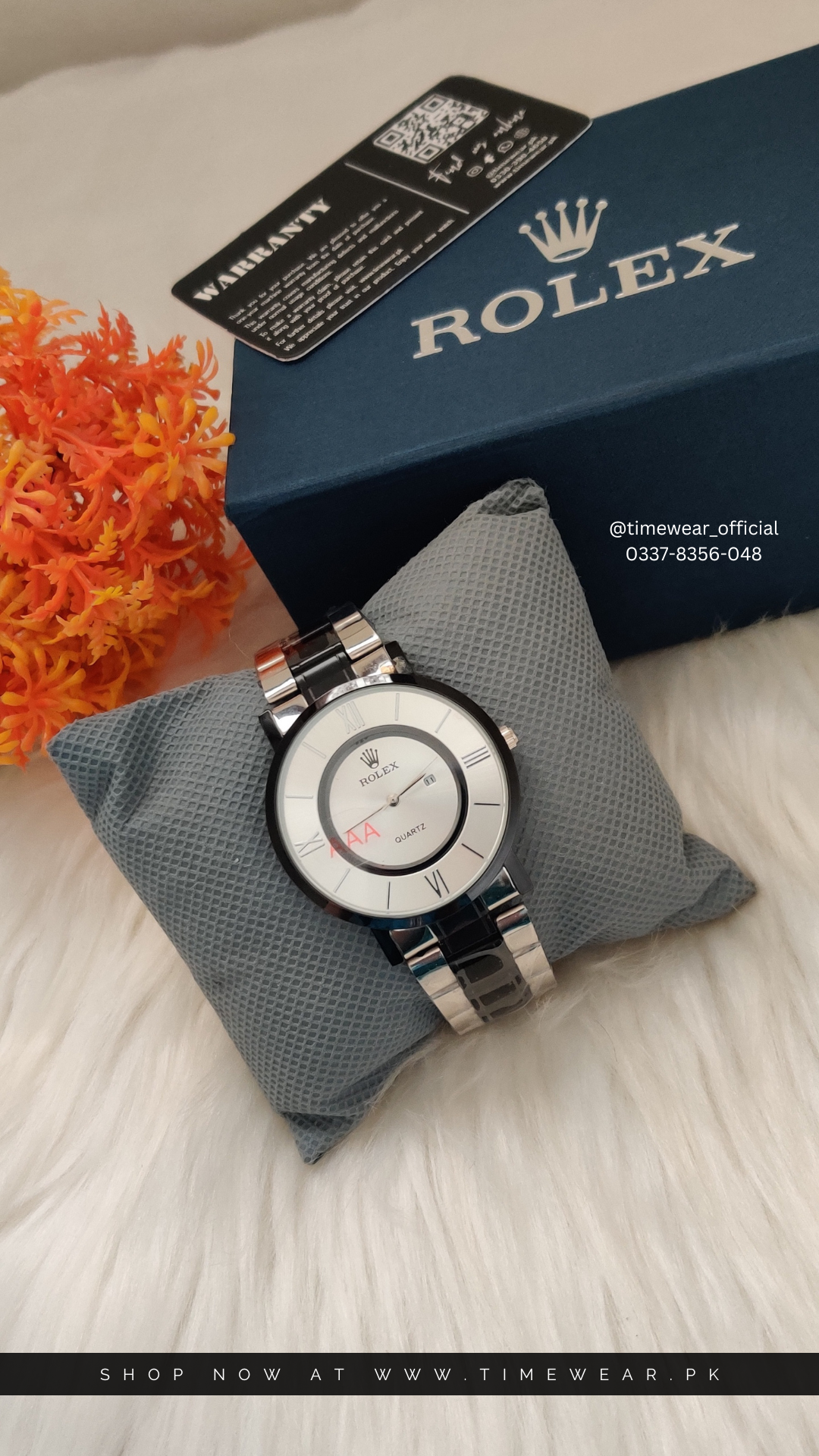 Rolex Gents SLM (TTB-Wh) with Rolex Box