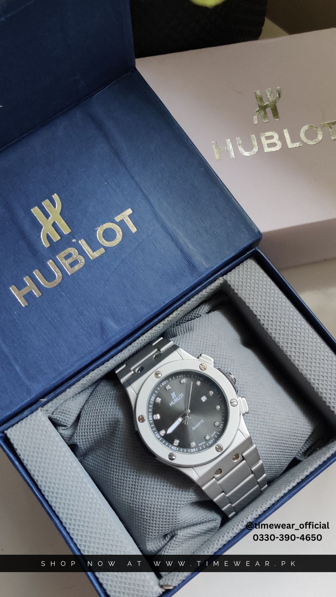 Hublot Chain Heavyweight NW (S-BK) (Hublot Box & One Year Warranty Card)