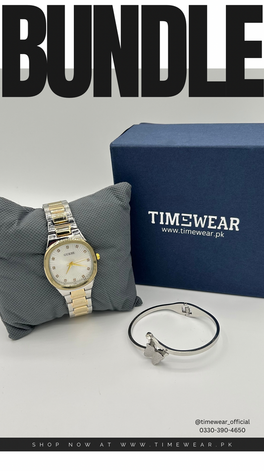 Bundle Offer | Ladies Watch + Bangle | Standard Box