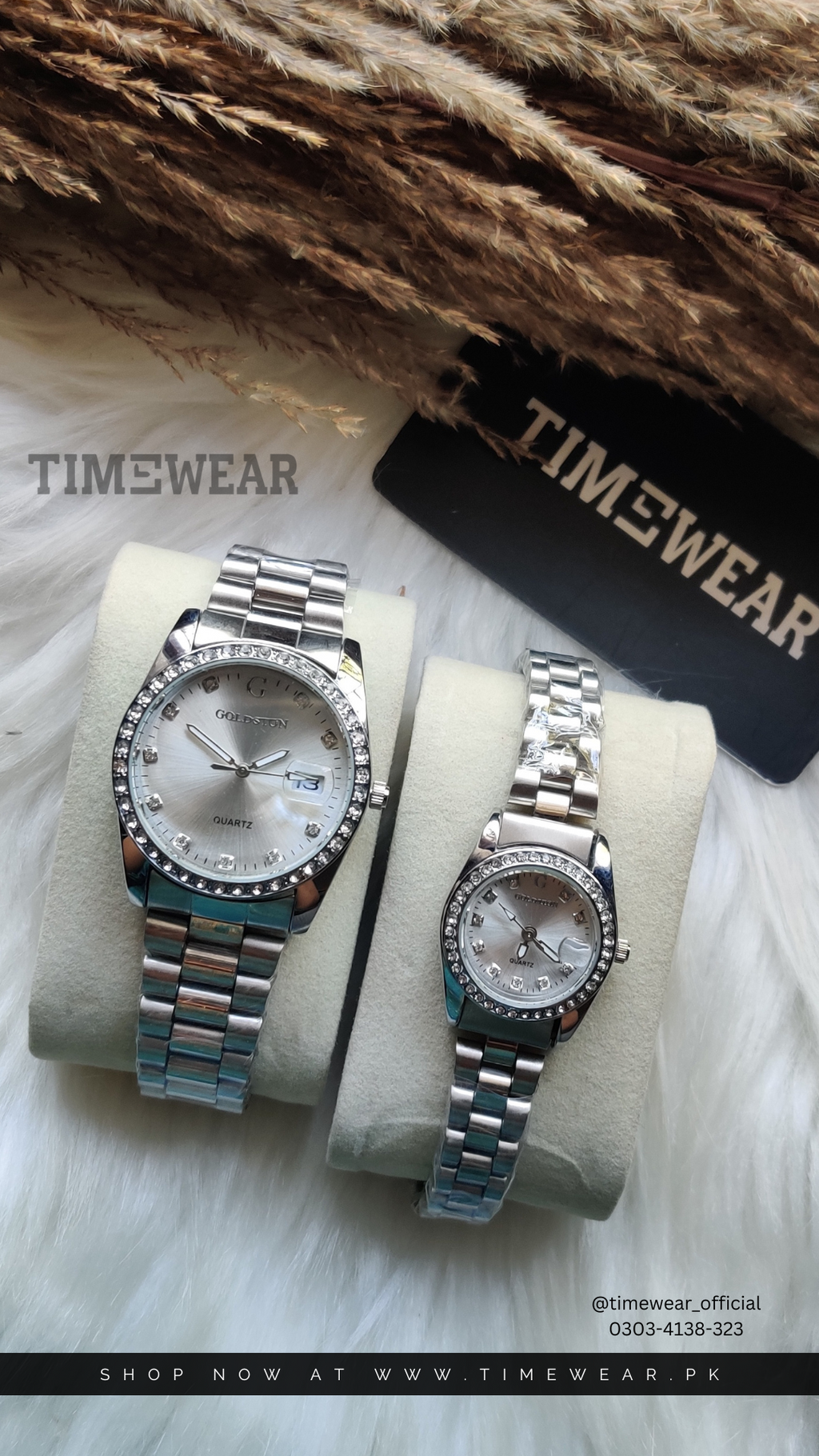 Couple Stone (SS) - Premium Rolex Box