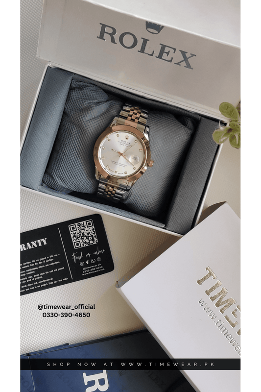 Rolex Gents Date (TTC-WH) with Rolex Box