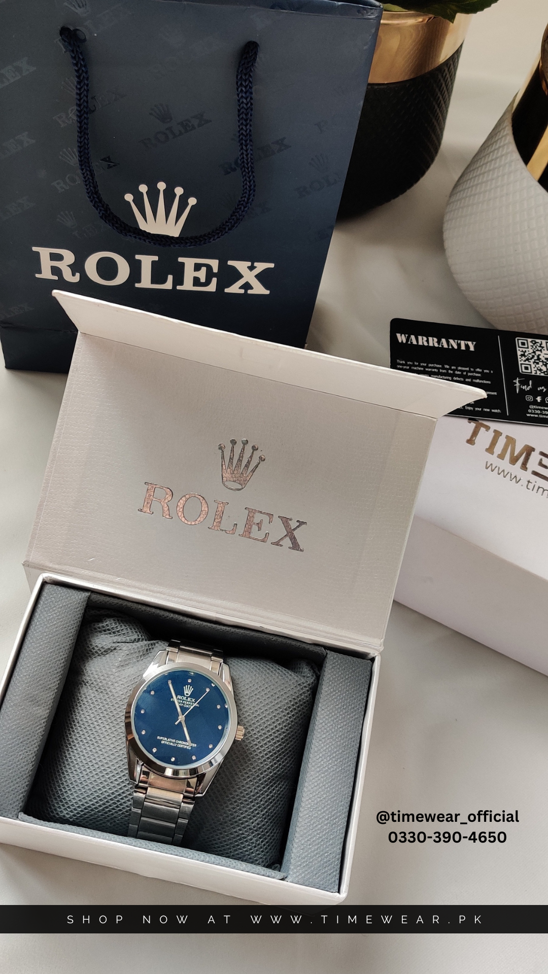 Rolex Gents (BL) with Rolex Box