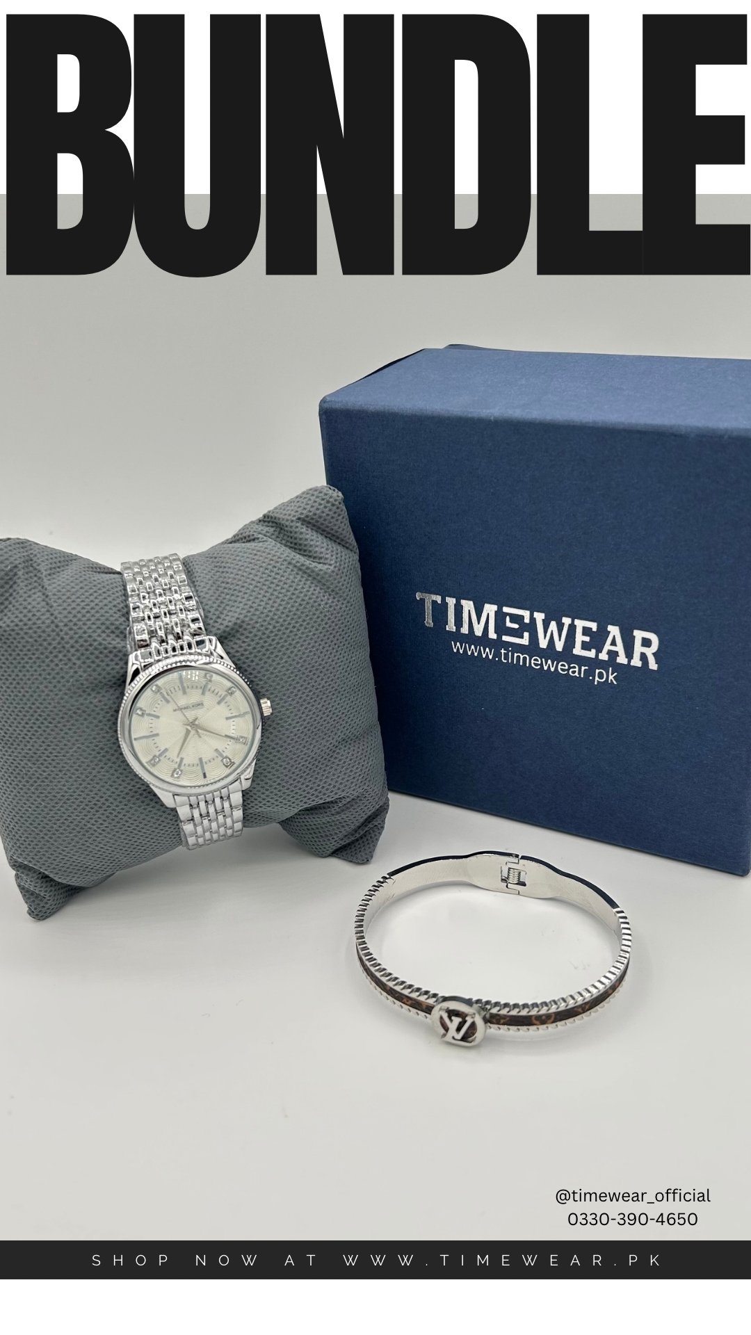 Bundle Offer | Ladies Watch + Bangle | Standard Box