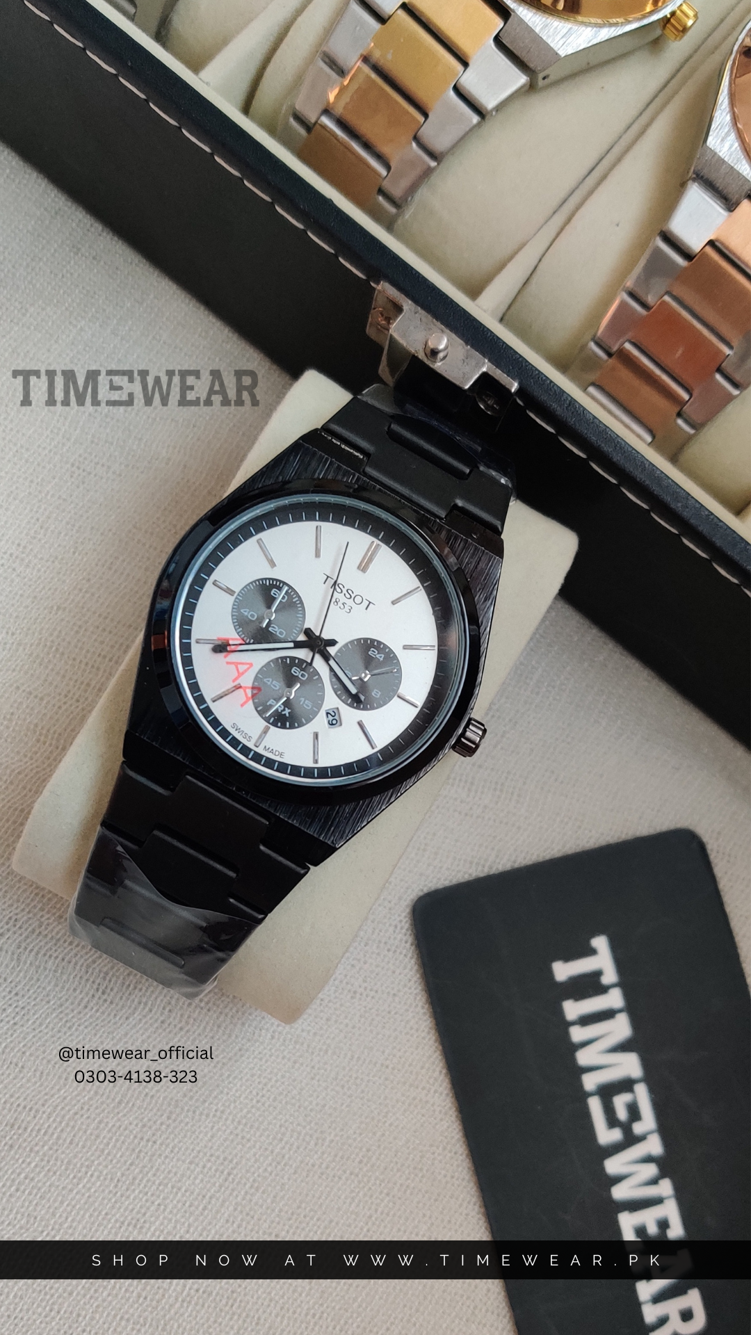 Tissot Chain PRX BK-WH