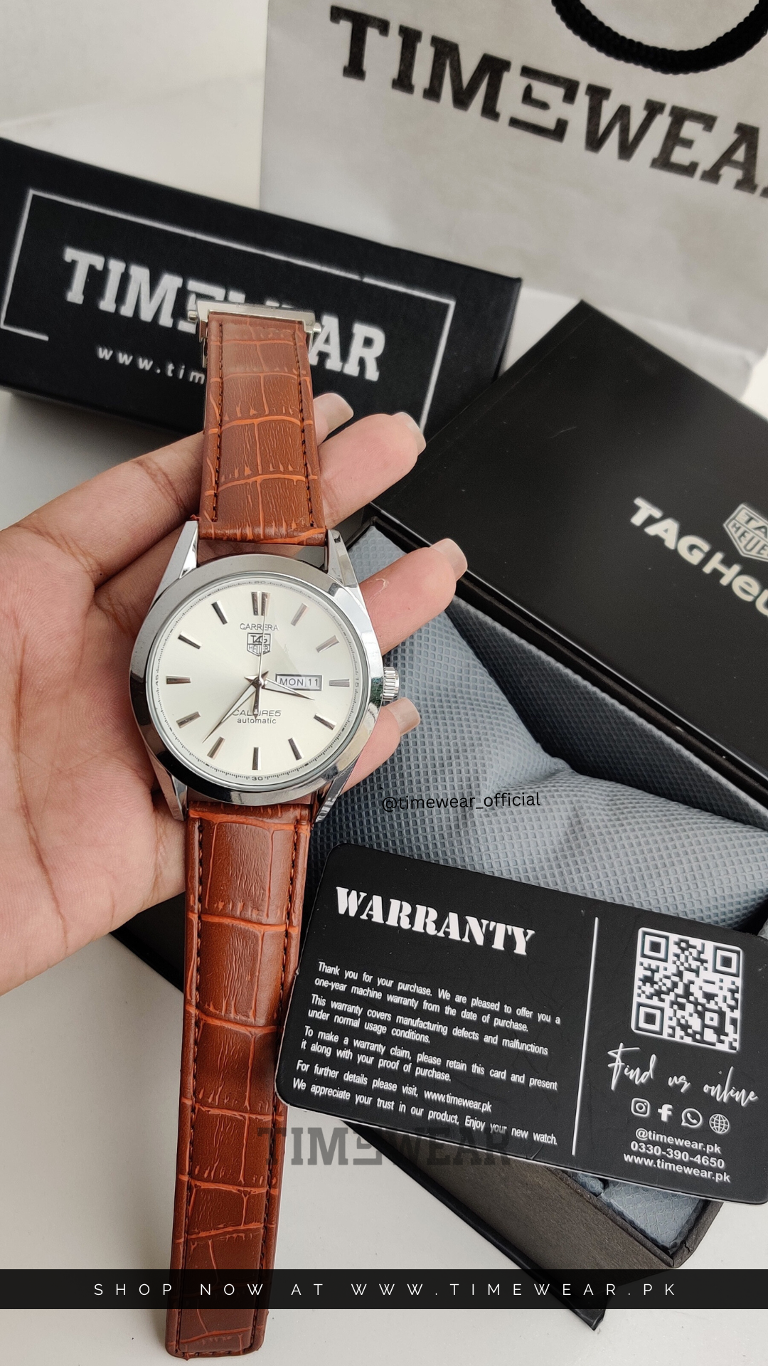 Tag Heuer Strap (Brown)