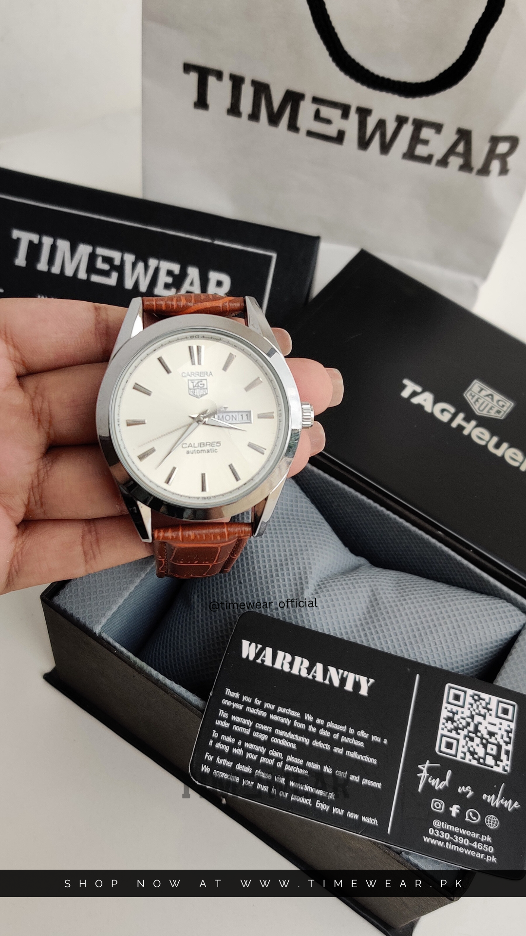 Tag Heuer Strap (Brown)