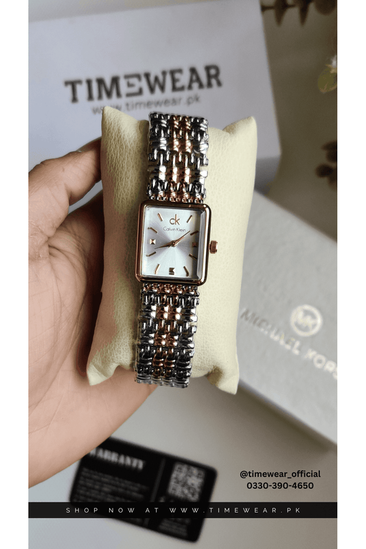 Calvin Klein Square Ladies Watch with Premium Box (TTC)