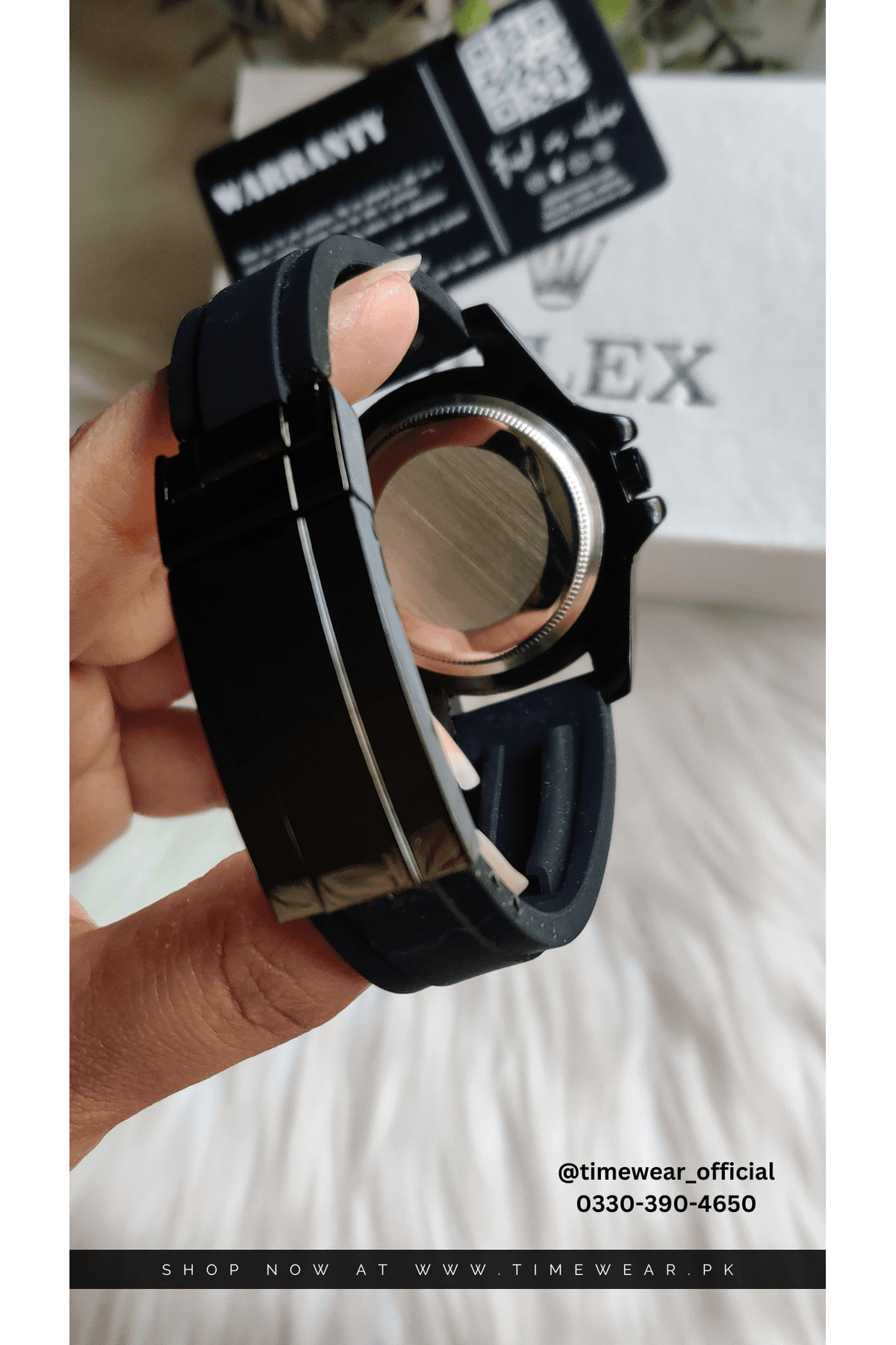 Rolex Gents Yacht Master Black with Rolex Box