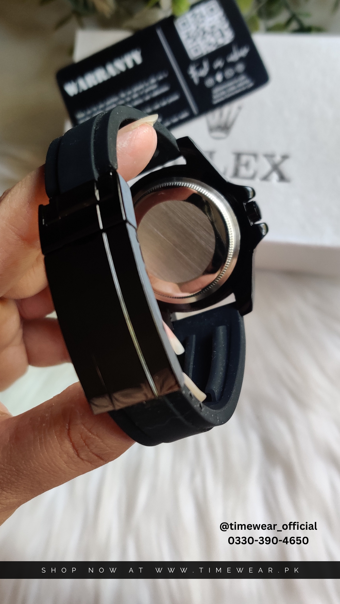 Rolex Gents Yacht Master Black with Rolex Box