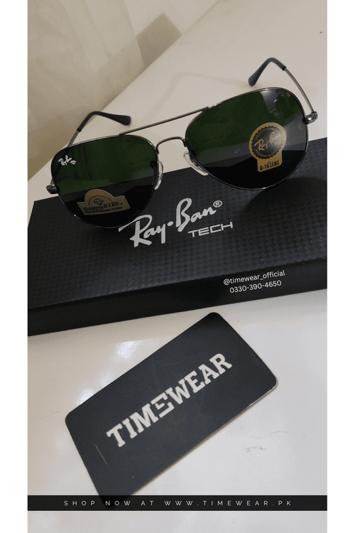 Aviator Sunglasses for Men (BK-GR)