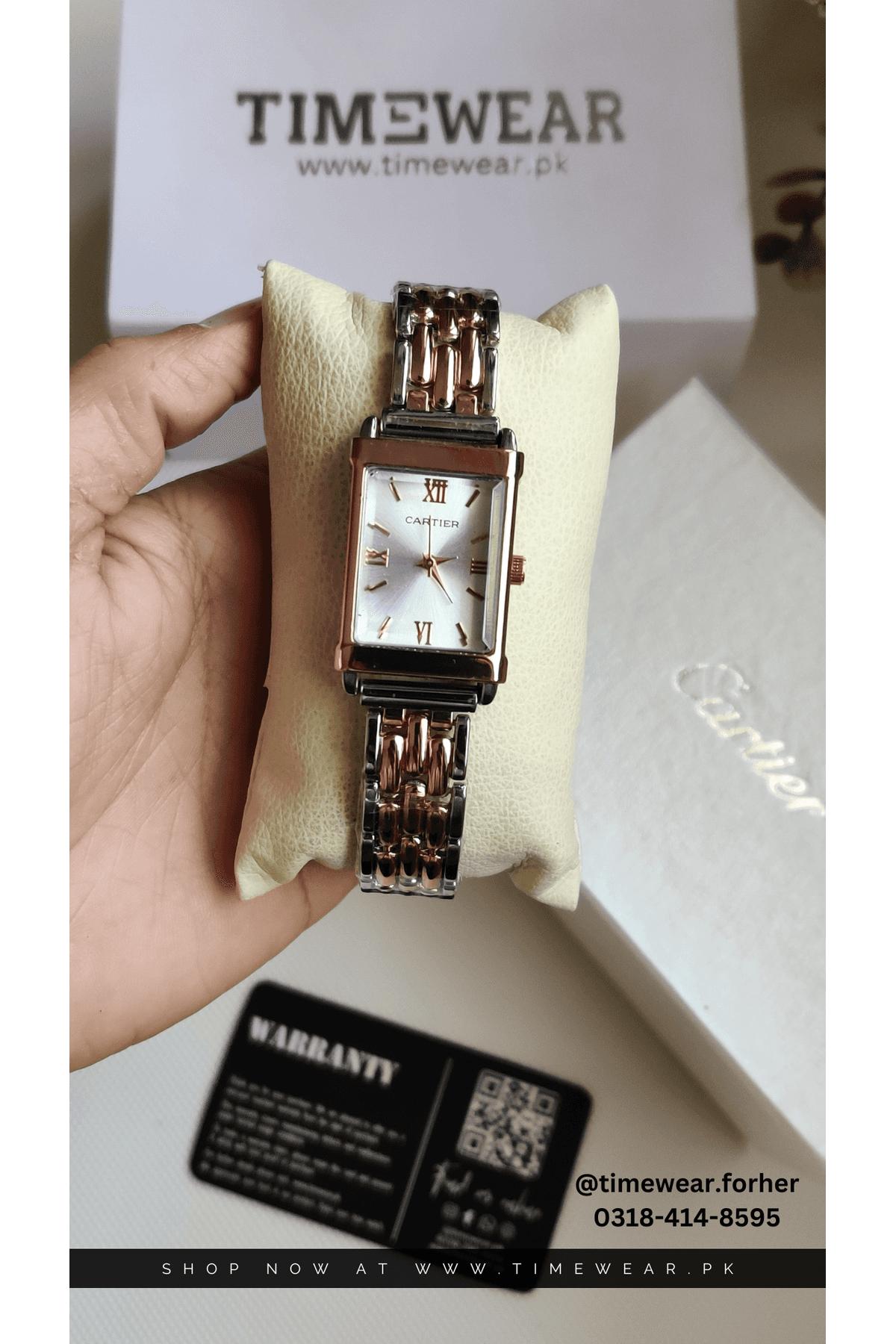 Cartier Ladies Watch Roman NW (TTCW) with Cartier Premium Box