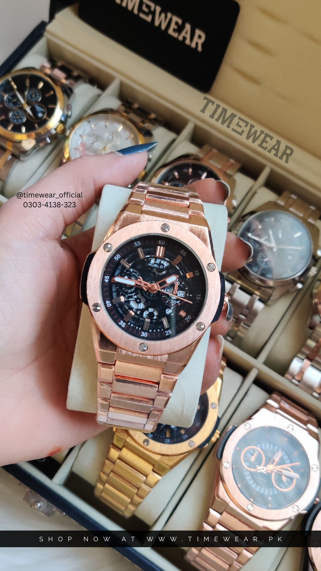 Hublot Chain Heavyweight (C2)(Hublot Box & One Year Warranty Card)