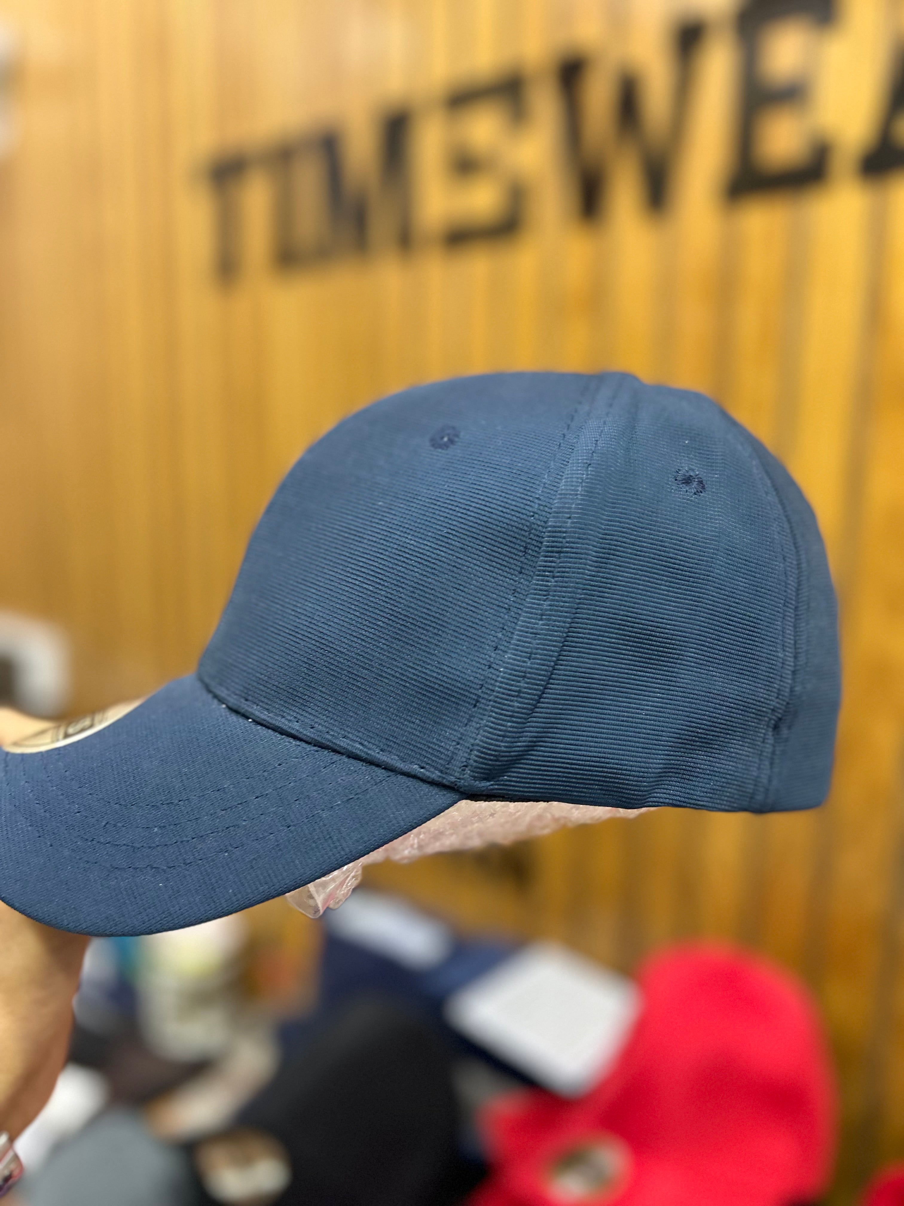 Men’s Cap (Elastic Back - Extra Comfy)