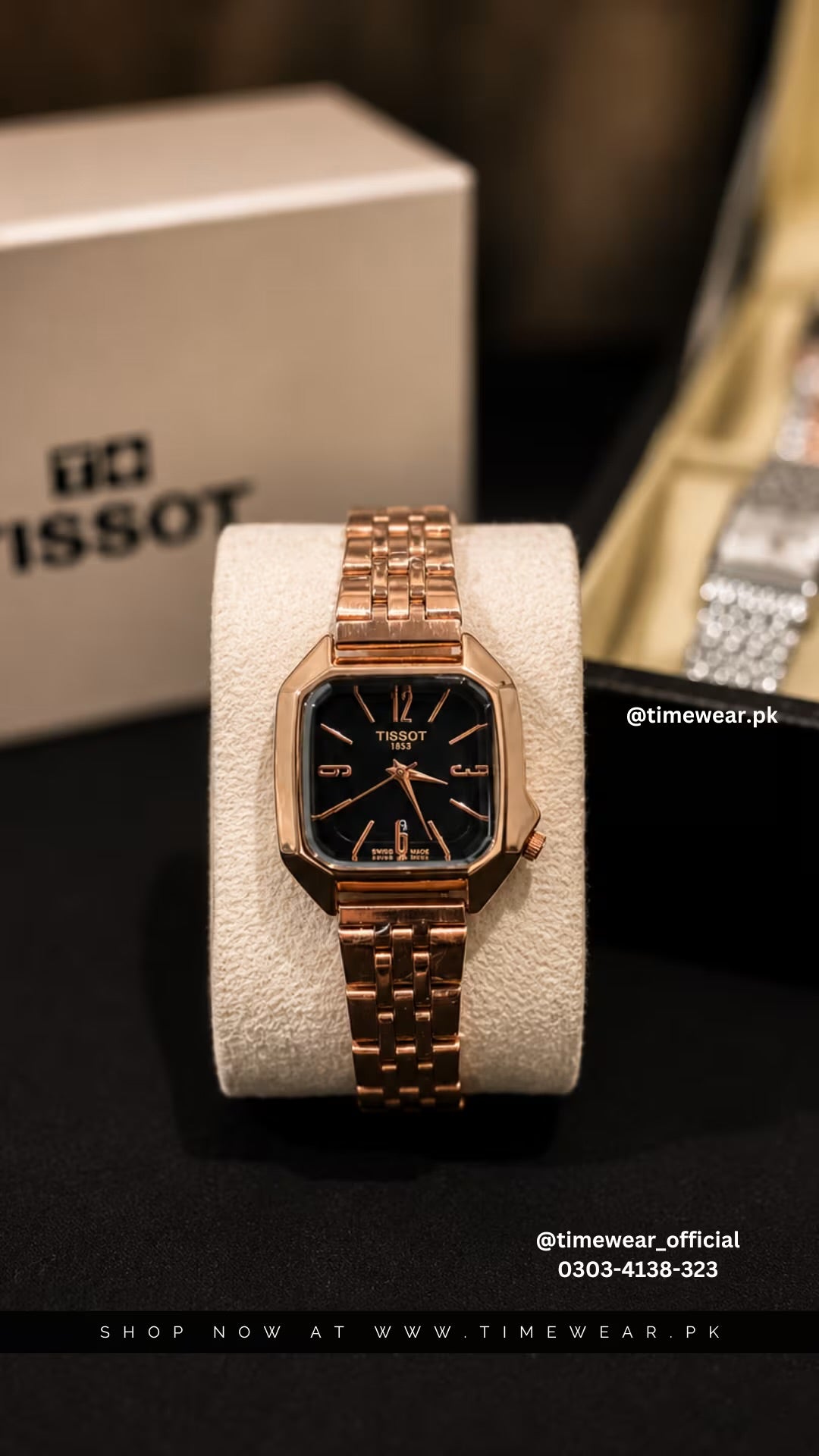 Tissot Ladies Square (CB) with Tissot Premium Box
