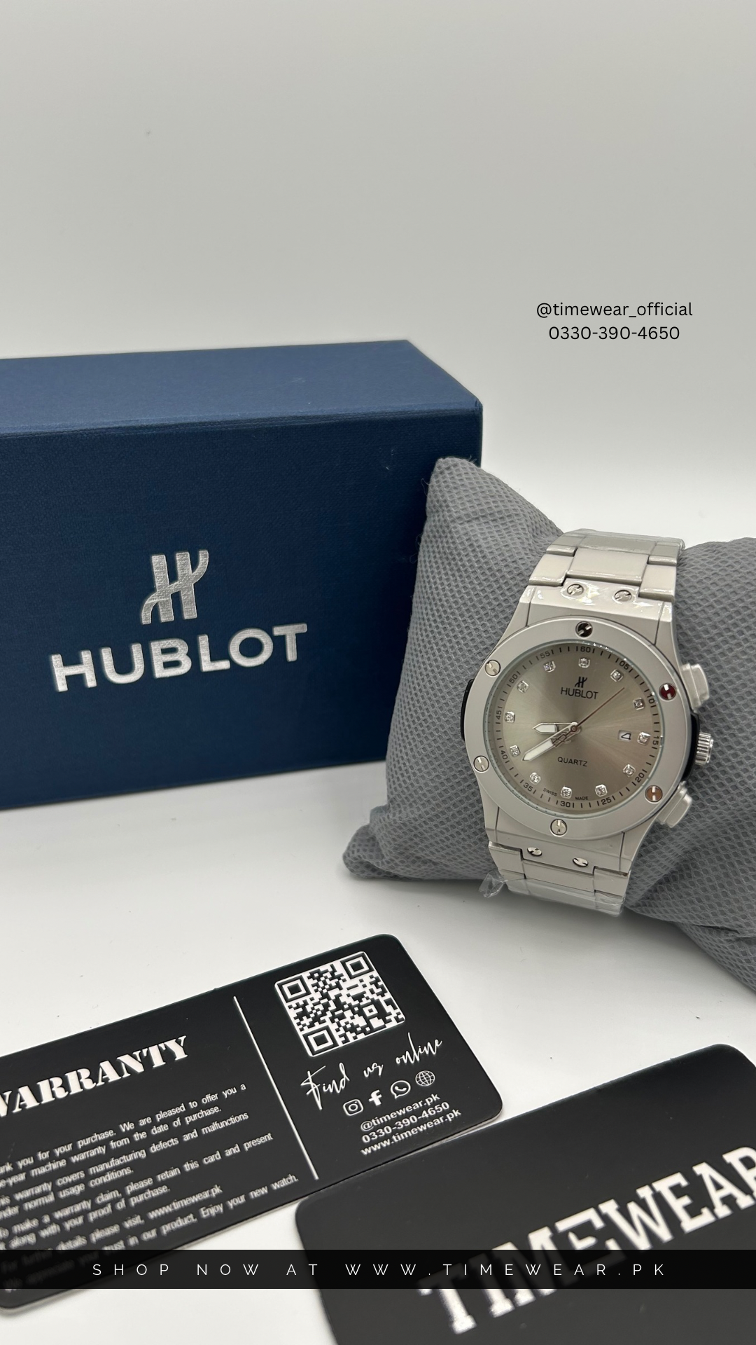 Hublot Chain Heavyweight NW (S-GY) (Hublot Box & One Year Warranty Card)
