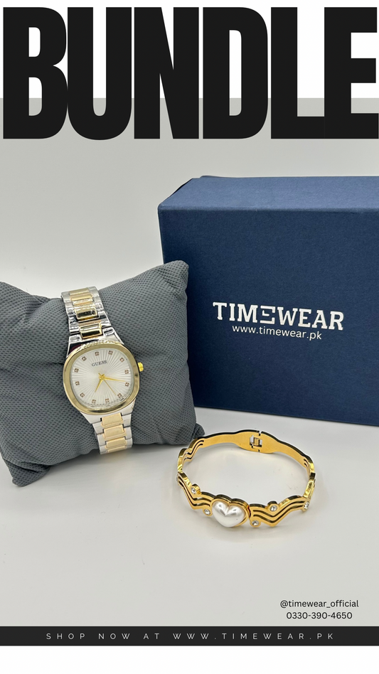 Bundle Offer | Ladies Watch + Bangle | Standard Box
