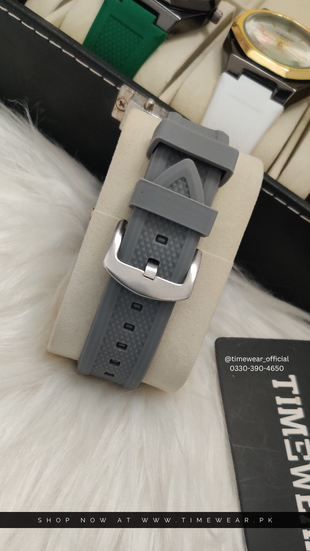 Tissot Straps RY-Bk-G-RY - with Tissot Branded Box