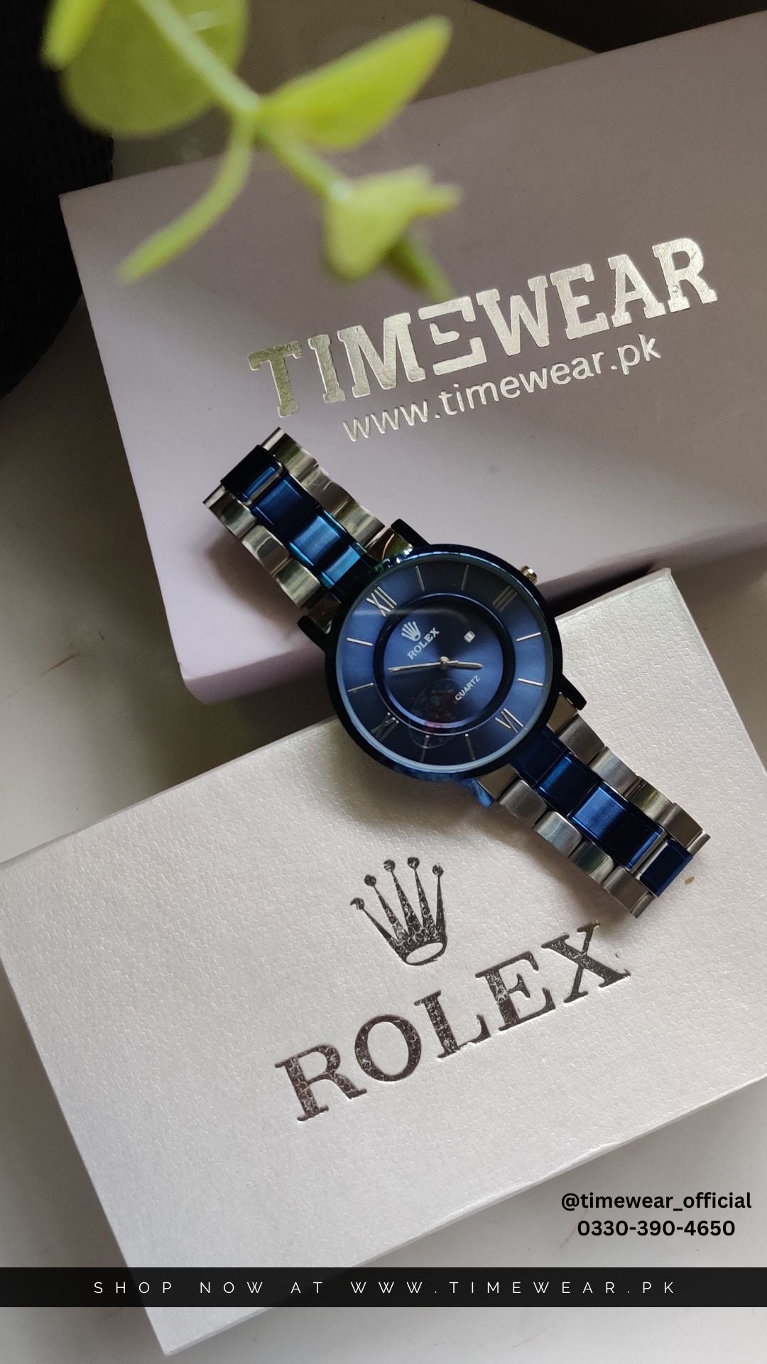 Rolex Gents SLM (BL) with Rolex Box