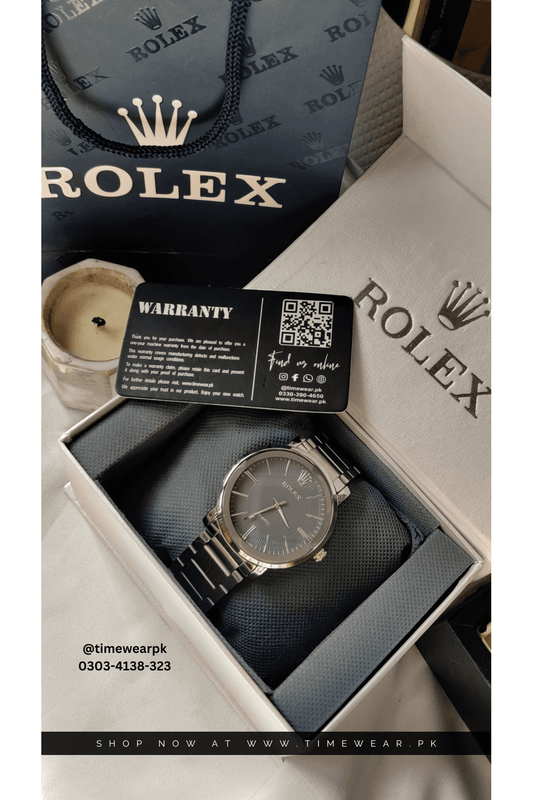 Rolex Gents S-Gray with Rolex Box