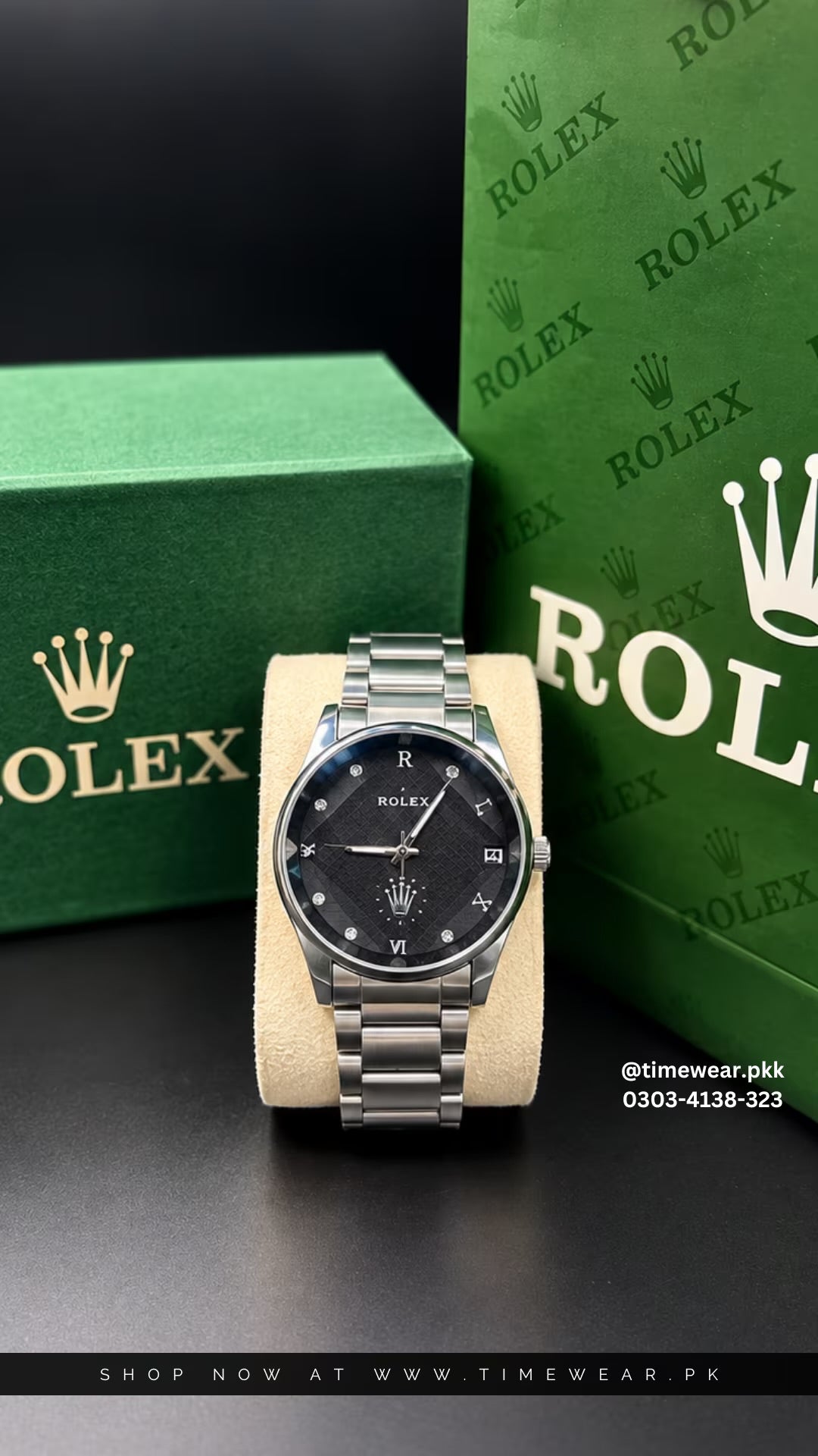 Rolex Gents with Rolex Box SK with Rolex Box & One Year Warra