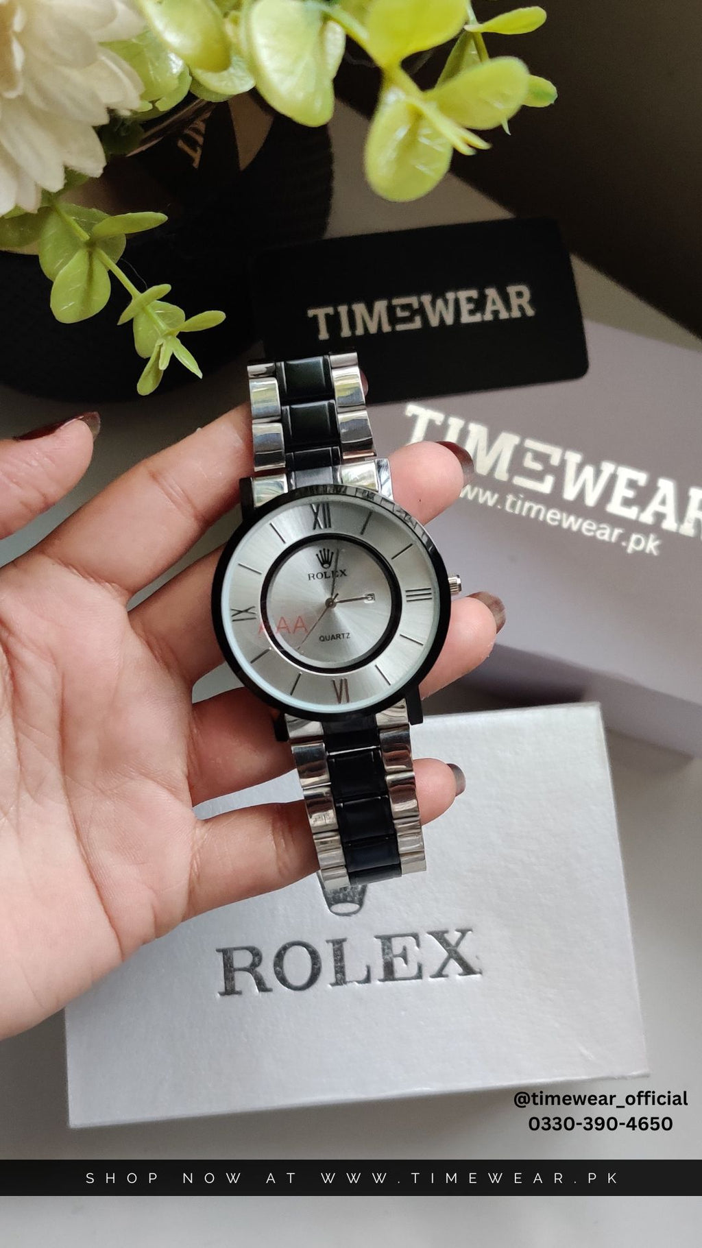 Rolex Gents SLM (TTB-Wh) with Rolex Box
