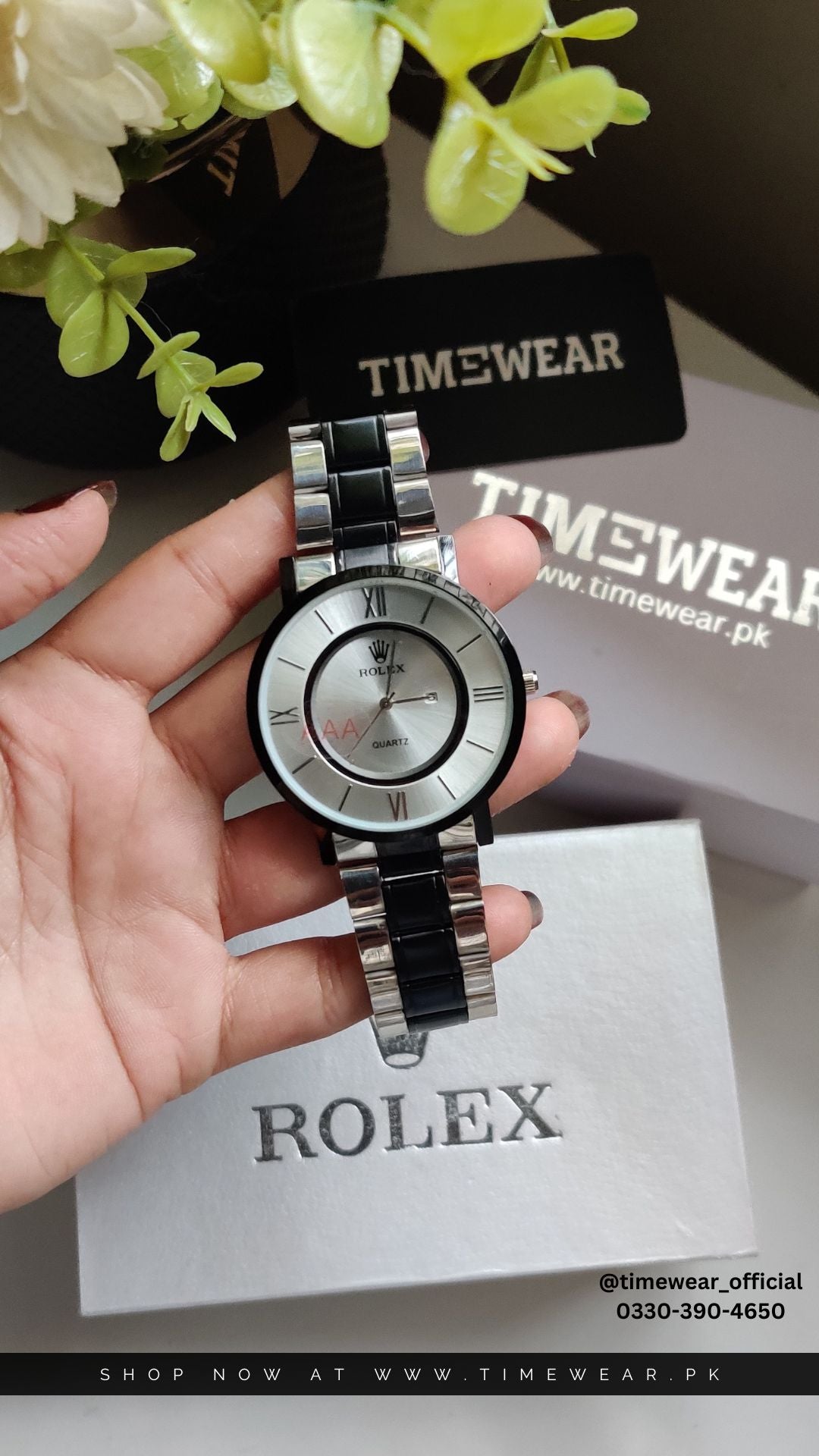 Rolex Gents SLM (TTB-Wh) with Rolex Box