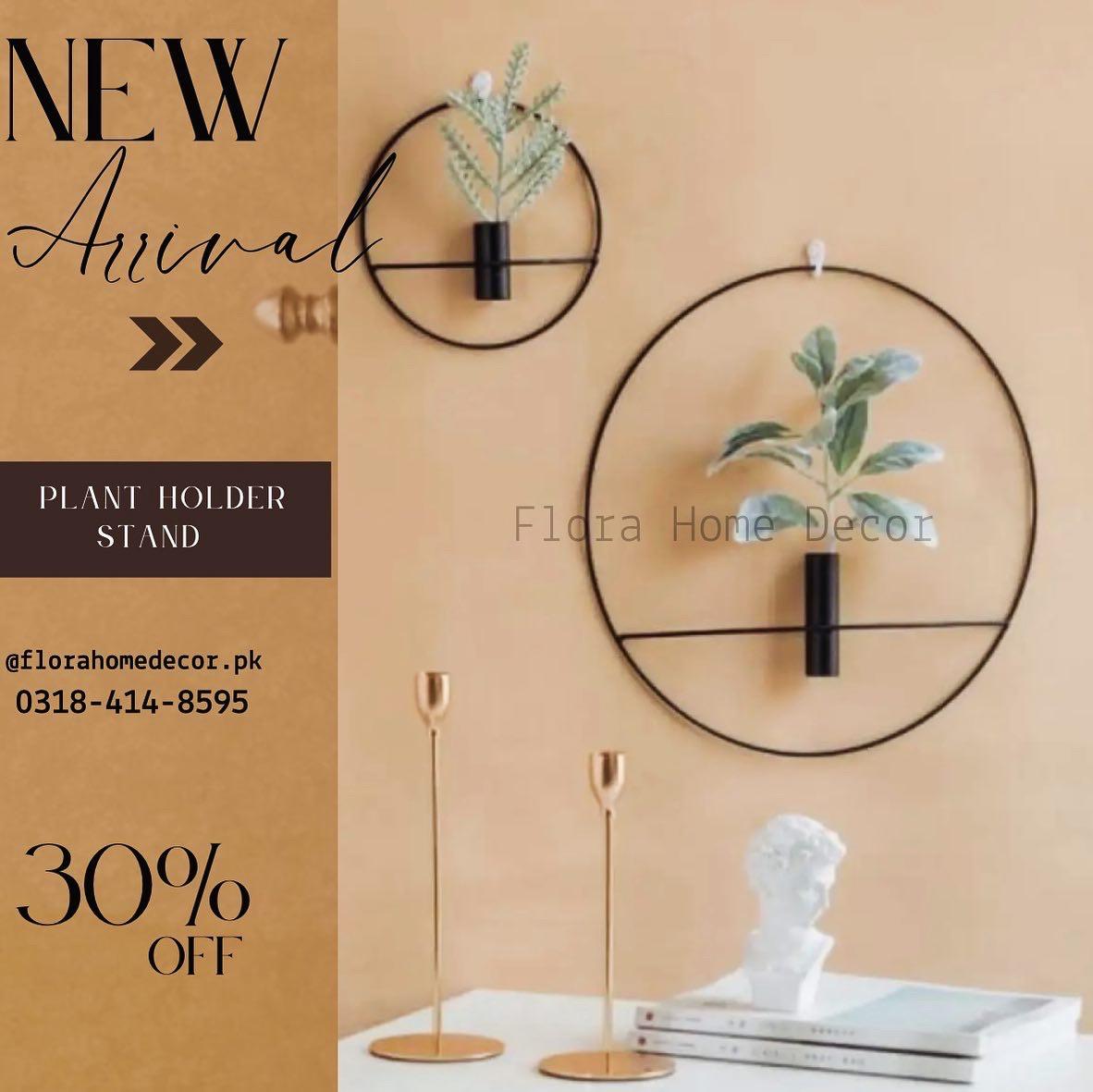 Plant Holder Black (2 pcs)