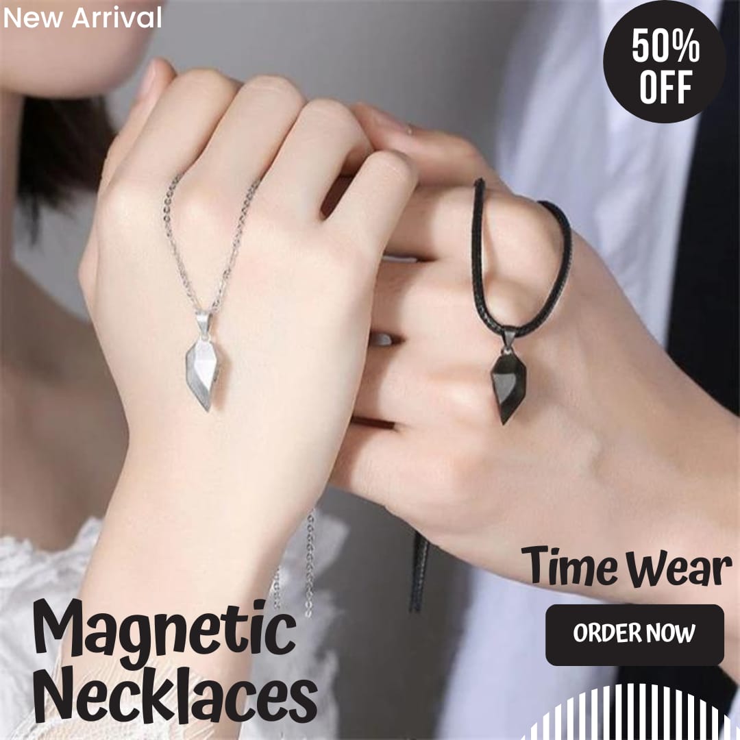 Magnetic 3d Couple Necklace