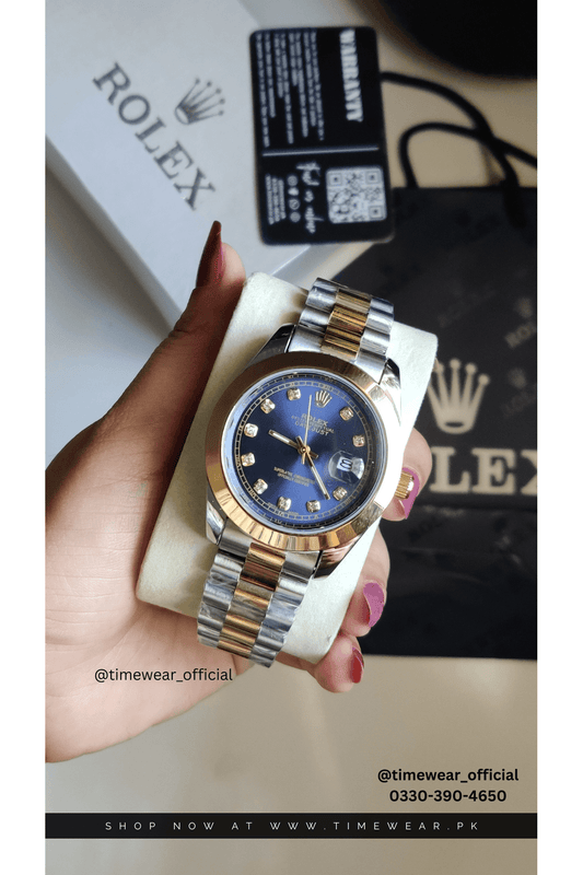 Rolex Gents Crown Lock (TTBL) Premium Rolex Box, Bag & Warranty Card
