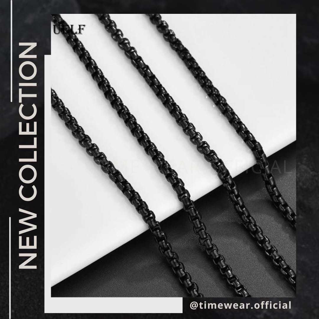 Neck Chain for Men (Black)