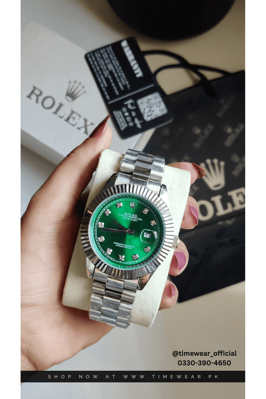 Rolex Gents Crown Lock (KAN-SGR) Premium Rolex Box, Bag & Warranty Card