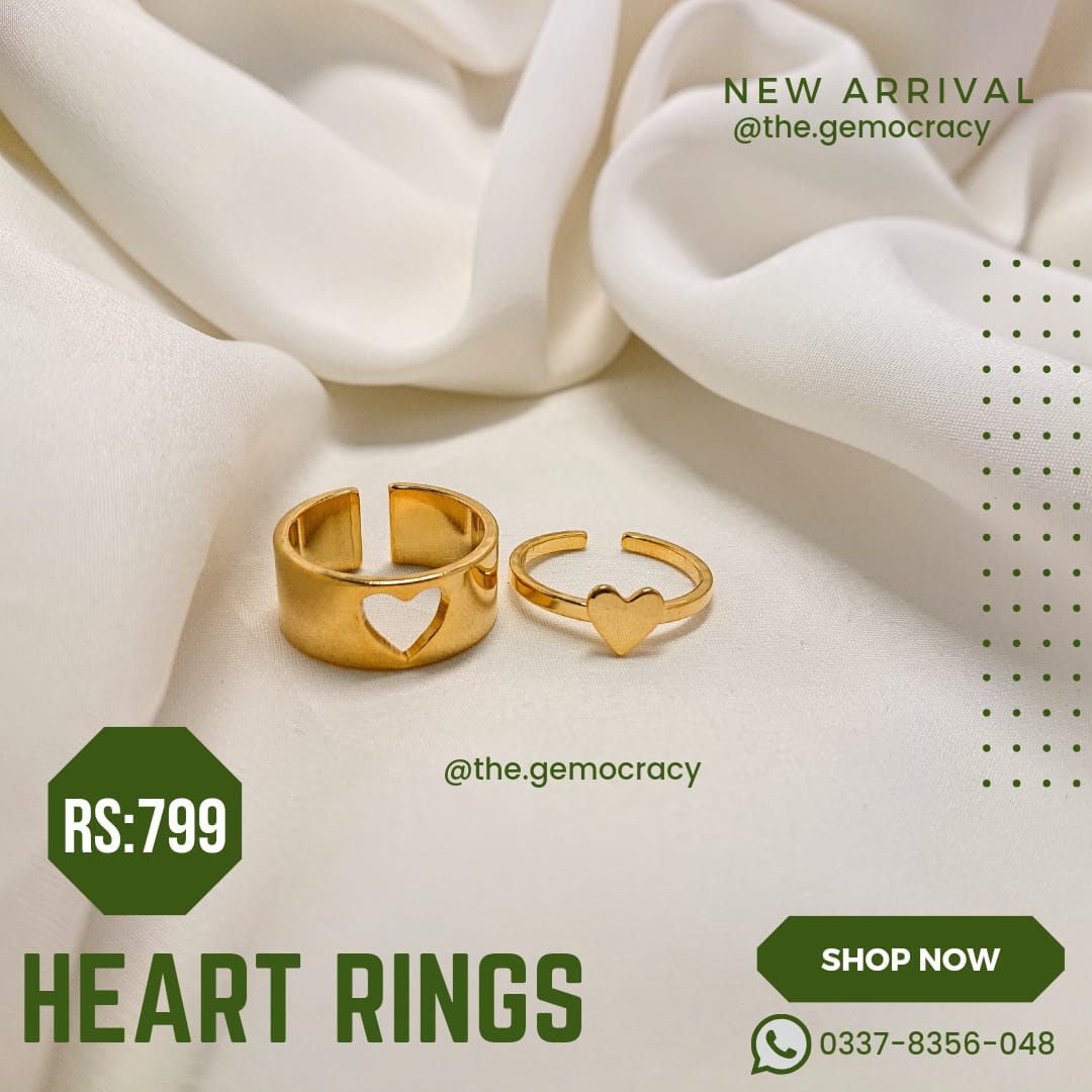 Couple Heart Ring