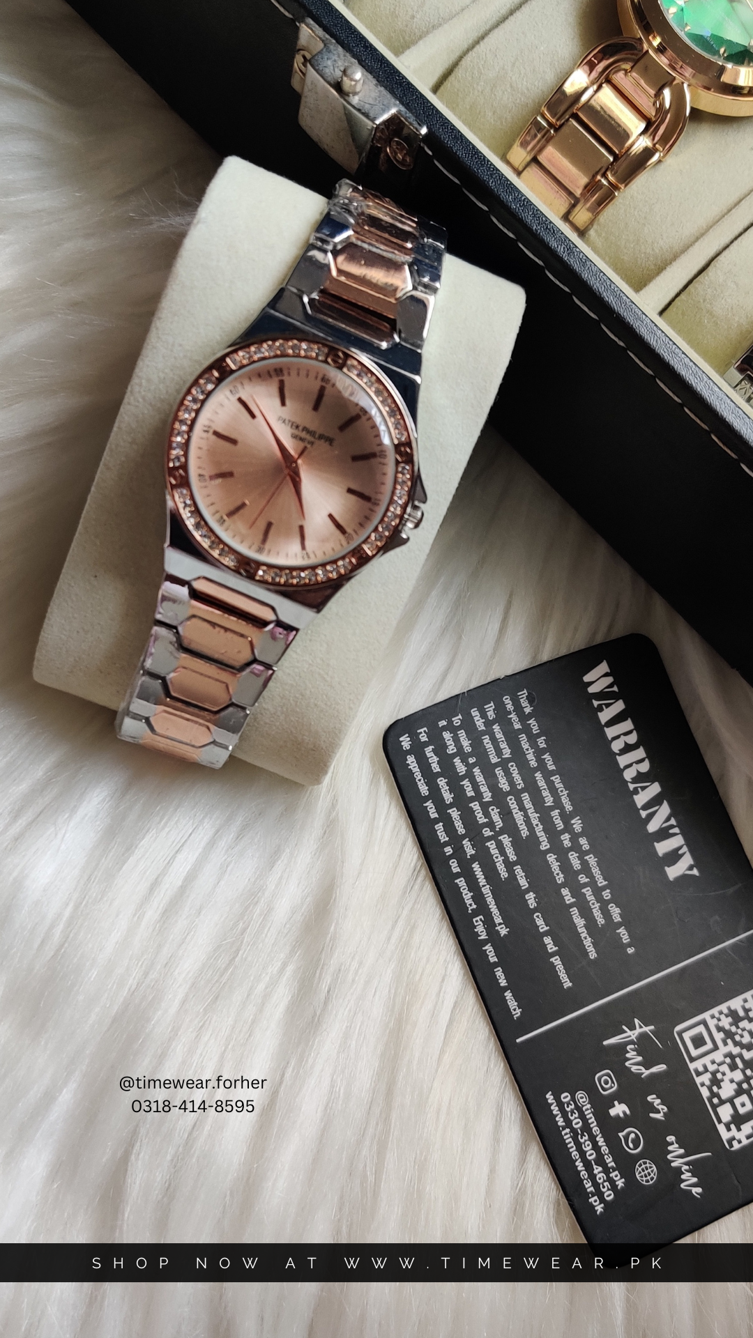 Patek Philippes Ladies Watch Stone TTR