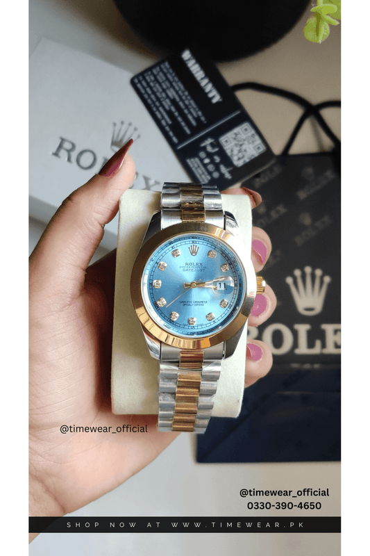 Rolex Gents Crown Lock (TTTF) Premium Rolex Box, Bag & Warranty Card