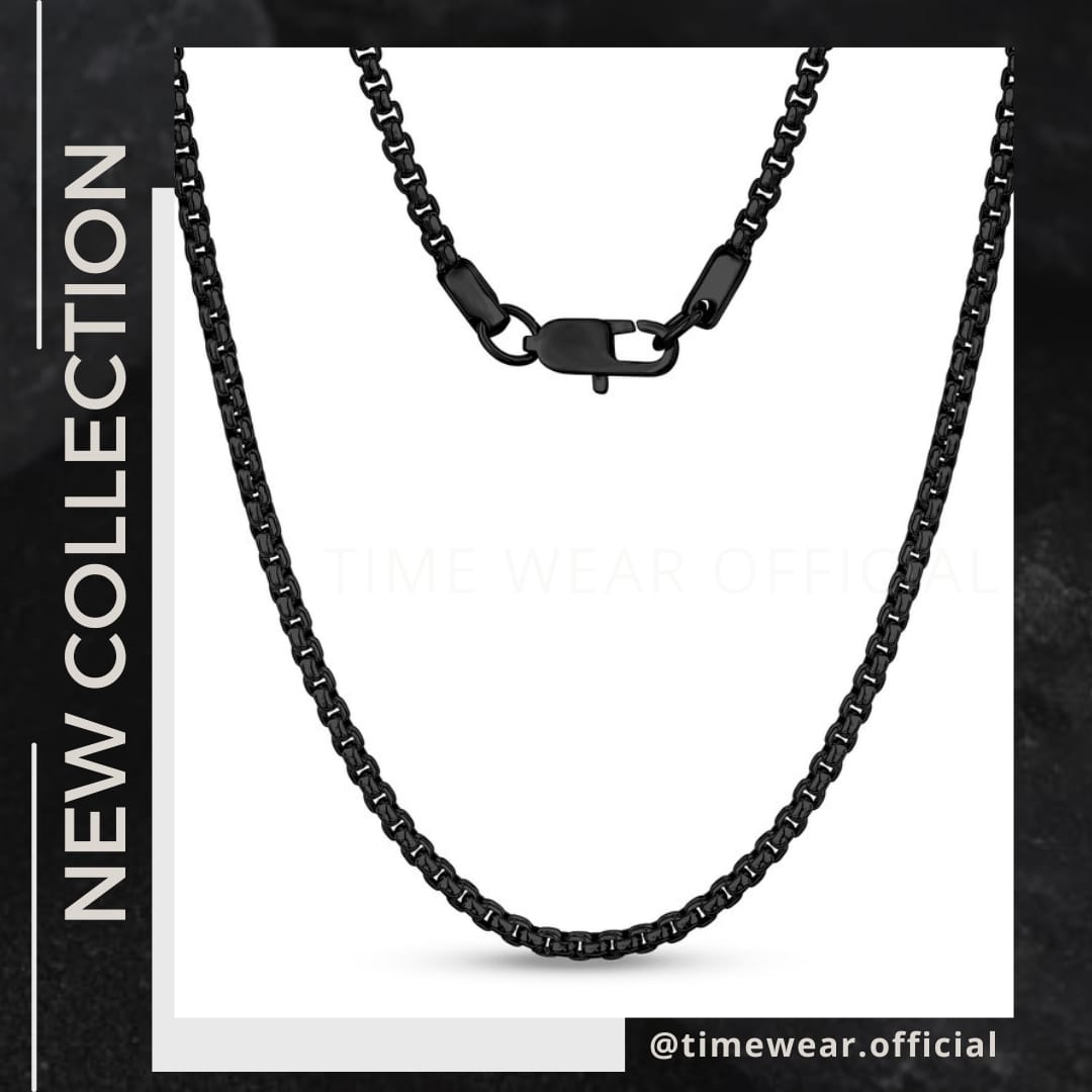 Neck Chain for Men (Black)