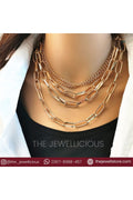 5 layered necklace