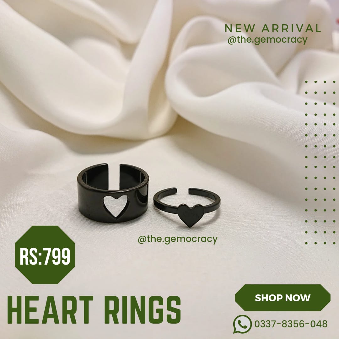 Couple Heart Ring