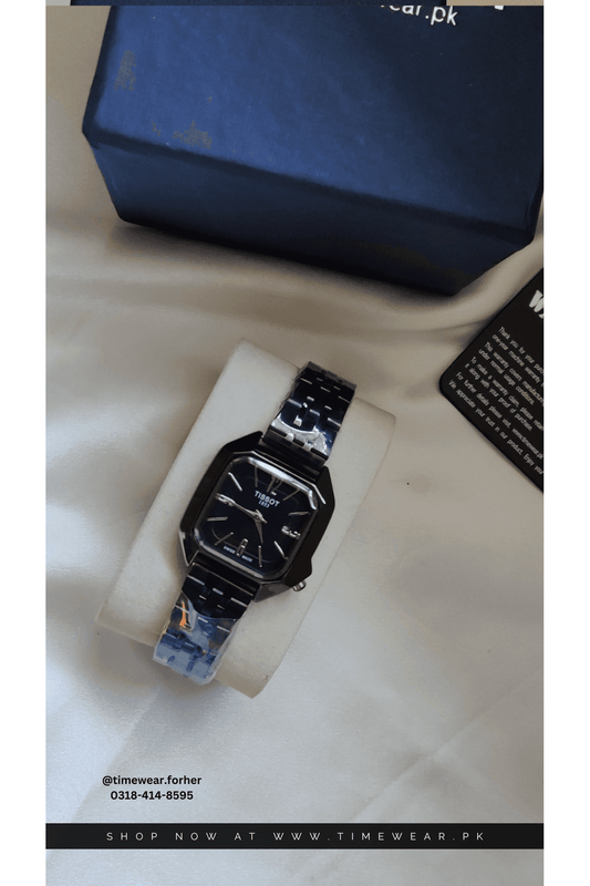 Tissot Ladies Square (Black)