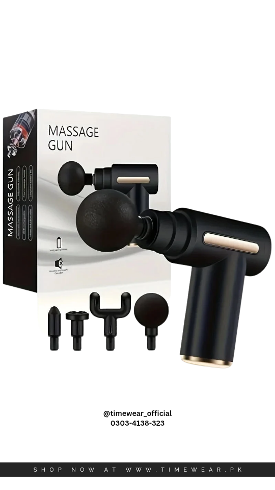 Mini Fascial Massage Gun Automatic Pressurization Tissue Percussion Muscle Massager, Full Body Massager