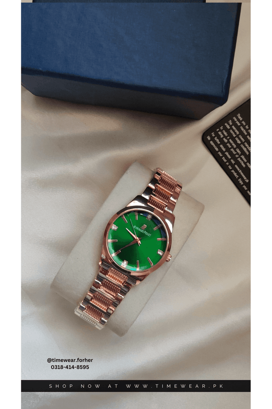 Audemars Piguet Ladies (Rose-Green)